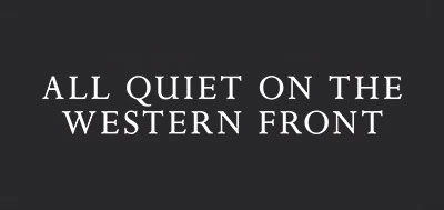 کالکشن All Quiet on the Western Front